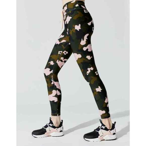 The Upside Forest Camo Midi Legging - Picture 1 of 7